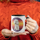 Search for white poodle mugs Retro