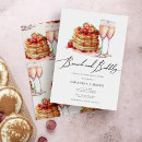 Search for pancake bridal shower invitations Modern