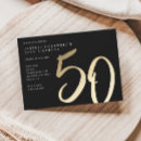 Search for 50th birthday invitations Elegant