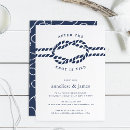 Search for boat wedding invitations Navy blue and white