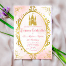 Search for gold frame invitations Pink