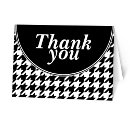 Search for houndstooth cards Black and white