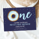 Search for boy doughnut birthday invitations Sweet one