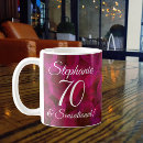 Search for 70 years old birthday mugs 70th birthday party