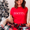 Search for christmas party womens tshirts Merry