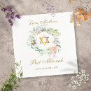 Search for bat mitzvah napkins Star of david