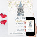 Search for french bulldog invitations Blue