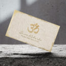 Search for om symbol business cards Yoga instructor