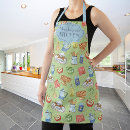 Search for retro kitchen aprons Colourful