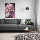 Search for pink haired girl posters Anime