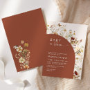 Search for terracotta baby shower invitations Baby in bloom