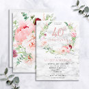 Search for 40th anniversary invitations Floral