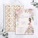Search for modern quinceanera invitations Flowers