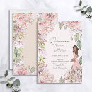 Search for pretty quinceanera invitations Flowers