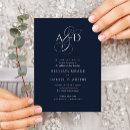 Search for black and blue wedding invitations Simple