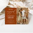 Search for autumn engagement party invitations Script