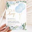Search for flowers baby boy shower invitations For kids