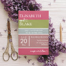 Search for magenta wedding invitations Colourful