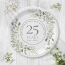 Search for 25th silver anniversary plates 25 years