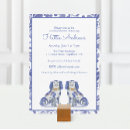 Search for watercolor dog invitations Blue
