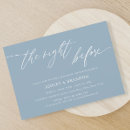 Search for woodland rehearsal dinner invitations Dusty blue