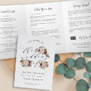Search for memorial on wedding programs Elegant