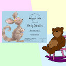 Search for blue kangaroo invitations Watercolor