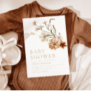 Search for floral baby girl shower invitations Rustic