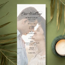 Search for fancy wedding programs Ceremony
