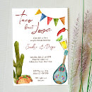 Search for taco bout love couple shower invitations Cactus