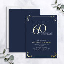 Search for 60 and fabulous surprise party invitations Modern