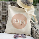 Search for initial tote bags pink