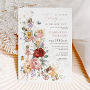 Search for elf baby shower invitations Enchanted garden flowers greenery