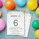 Search for boy six birthday invitations Rainbow