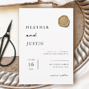 Search for wax invitations Gold wax seal