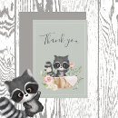 Search for racoon cards Forest animals