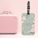 Search for sage green luggage tags Floral