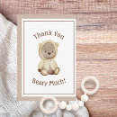 Search for beary much thank you cards Cute
