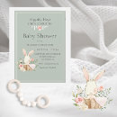 Search for bunny baby shower invitations Modern