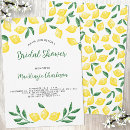 Search for summer fruit bridal shower invitations Greenery