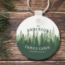 Search for pine forest key rings Family cabin