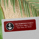 Search for rope return address labels Nautical