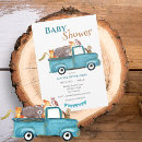 Search for forest friends baby shower invitations Bear