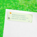 Search for golf return address labels Watercolor