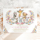 Search for animal baby girl shower invitations For kids