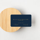Search for navy blue business cards Minimalist