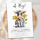 Search for cattle 4x6 invitations Mother to be