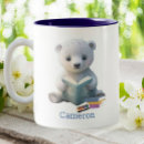 Search for books in winter mugs Polar bear