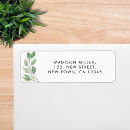 Search for return address labels watercolor