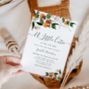 Search for little cutie baby boy shower invitations Greenery